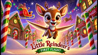 🎄✨ A Magical Christmas Adventure – The Little Reindeer’s First Flight! ✨🎄