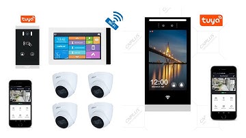 8 Inch Facial Recognition TUYA Smart Video Doorbell