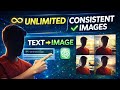 Unlimited Text to Image | Consistent AI Images Kaise Banaye (2026) ✅