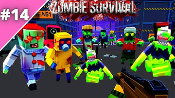 ✅Pixel Combat: Zombie Strike | Gameplay Walkthrough -  Area 51  -  Part #14- James 007