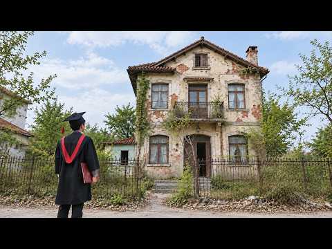 Four Young Men Took On Their Family's Ruined Old House… and Decided to Renovate It by Hand
