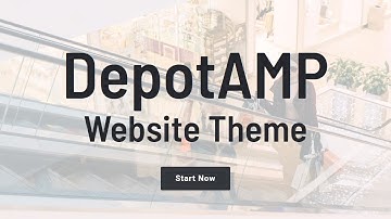 DepotAMP Website Theme | Mobirise