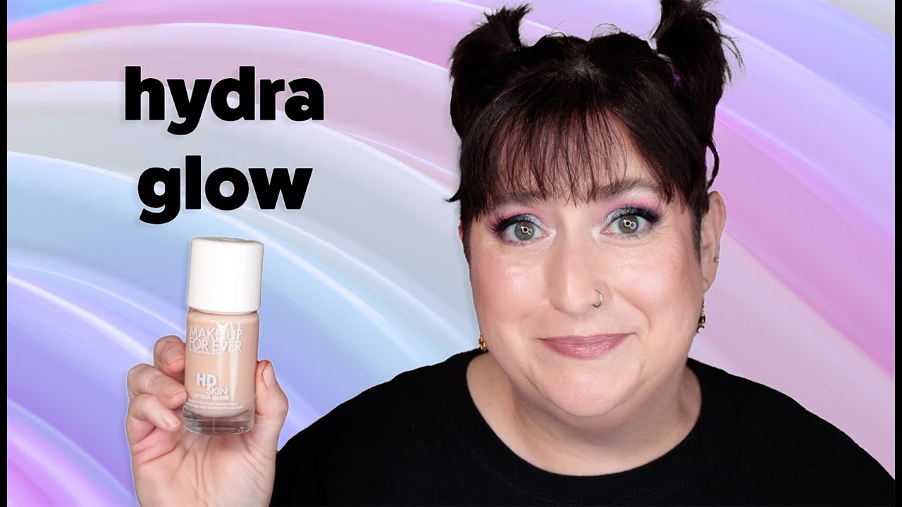MAKE UP FOR EVER HD SKIN HYDRA GLOW | Dry Skin Review & Wear Test