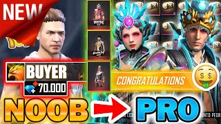 Free Fire upgrading to *PRO* LEVEL MAX - look how it became😱🔥