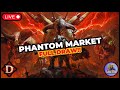 LIVE: Battlegrounds, Viewer Dungeons + Phantom Market Draw!