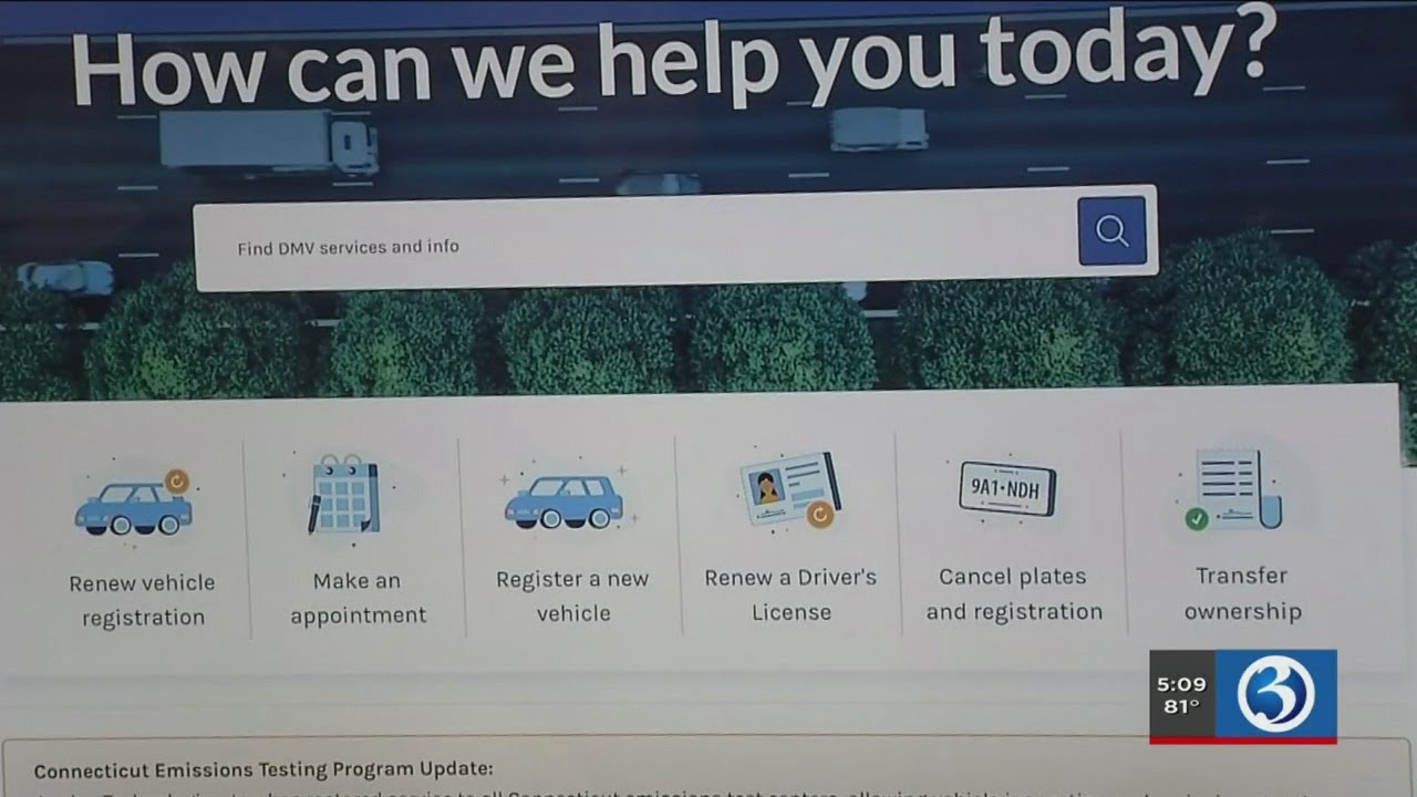 VIDEO DMV announces new online services YouTube