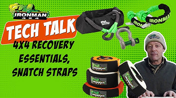 Tech Talk: 4x4 Recovery essentials, Snatch Straps etc.