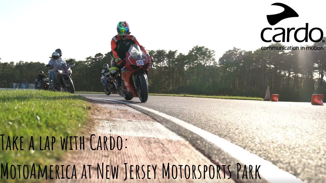 Take a lap with Cardo: Riding with Ducati at the MotoAmerica round at New Jersey Motorsports Park