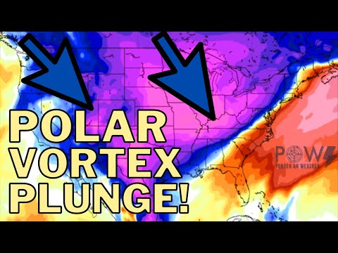 Polar Vortex Plunge! Arctic Blast, Heavy Snow, ICE With Travel Impacts Ahead! POW Weather Channel