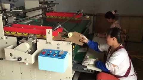 Pressure press semi auto folder gluer machine