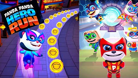 Panda Panda Hero Run||Panda Run Gameplay||Panda Hero Run Android Gameplay||Hero Run Game||Panda Run|