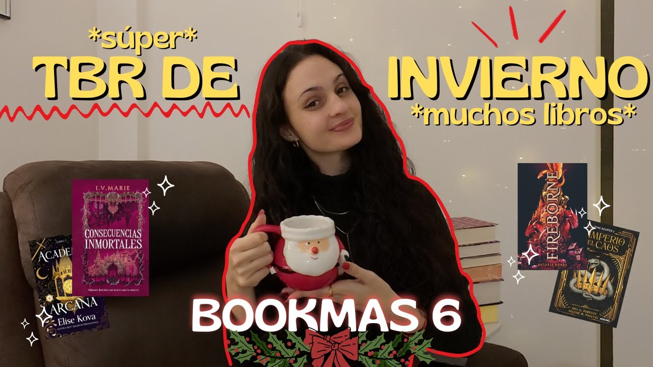 BOOKMAS DÍA 6📚 | SÚPER TBR de INVIERNO🌟