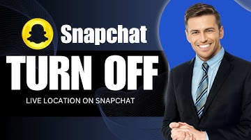 How To Turn Off Live Location On Snapchat 2025