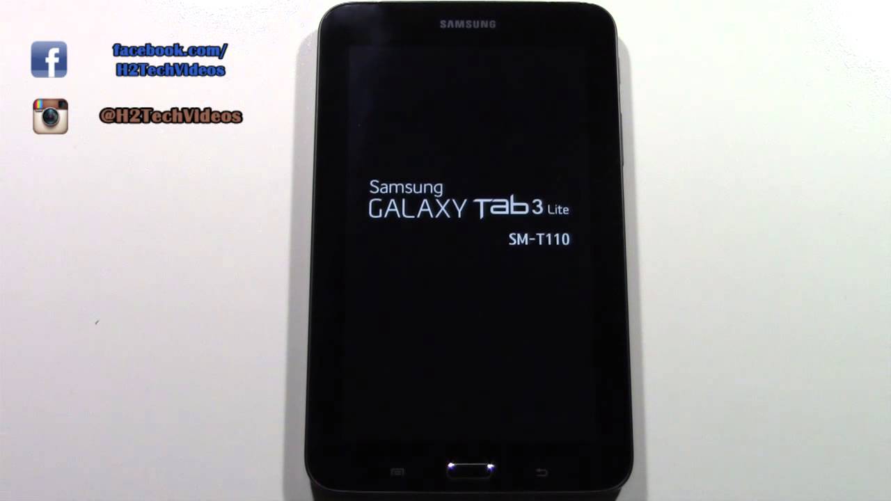 Galaxy Tab 3 Lite - How to Reset Back to Factory Settings​​​ |  H2TechVideos​​​ - YouTube