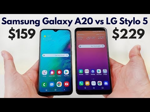 Samsung Galaxy A20 vs LG Stylo Who Will Win 