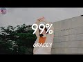 99% - GRACEY (Lyrics)