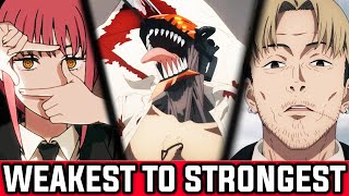 Chainsaw Man - All Devil Hunters Ranked WEAKEST To STRONGEST! All Contracts & Devil Powers Explained