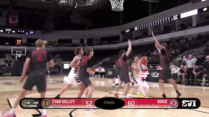 Boys Basketball: Star Valley (WY) vs Bosie (ID) - Day 3 (championship)
