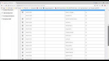 Digital MIS Education ERP Software - Student Attendance - User Manual