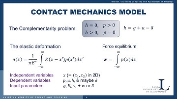 M7033T CM 2 Part 1 Modelling Discretisation