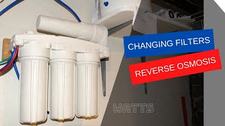 How to replace your Reverse Osmosis filters