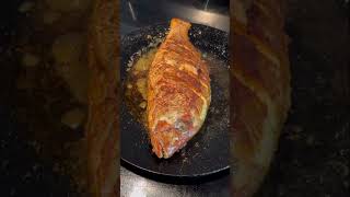 Pan fried Red snapper. fishfry food recipe shorts fromthesea redsnapper delicious fry yummy