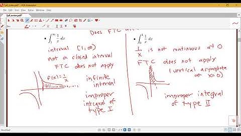 Introduction to Improper Integrals (Section 7.8, part 1)