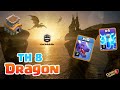 TH 8 Dragon Attack Strategy | New Lightning Spell TH 8 Strategy | cLan MahaRdika | Clash of Clans