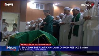 Download lagu Prosesi Jenazah Ustaz Arifin Ilham Disalatkan dan Dimakamkan - iNews Pagi 24/05