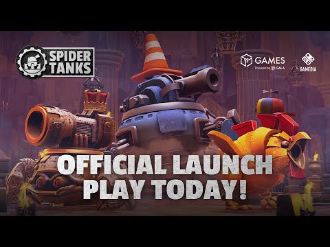 Spider Tanks Launch | Official Trailer