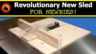 Build this Revolutionary Cross Cut Sled, for Newbies!