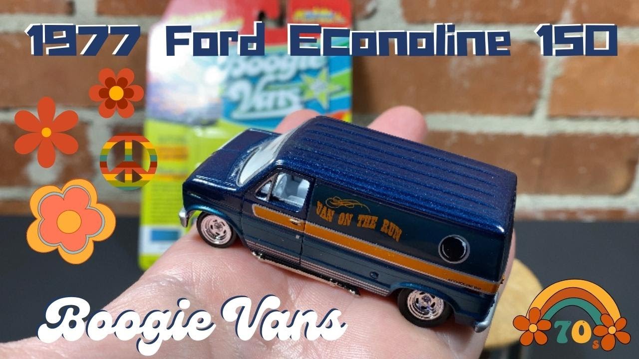 Boogie Vans from Johnny Lightning - 1977 Ford Econoline 150 1/64