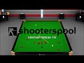 Shooterspool  | 106 Century Break Snooker | Rasson Table