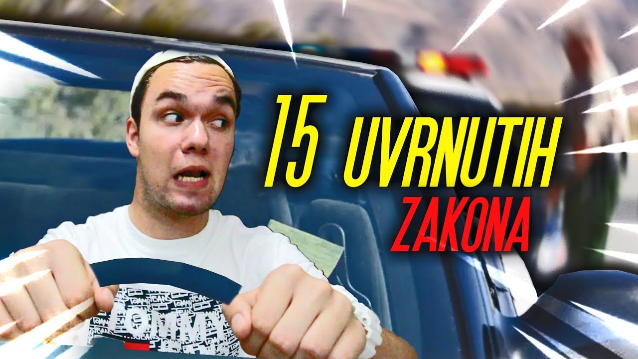 15 UVRNUTIH ZAKONA U SVETU !