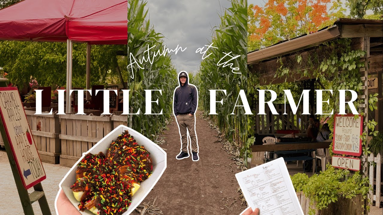 Fall Activities at The Little Farmer in Malone, Wisconsin - YouTube