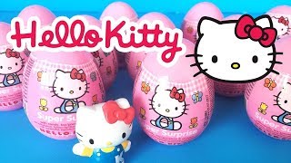 Сюрприз Яйца Hello Kitty Игрушка Соды Surprise Eggs Hello Kitty Kinder Toy Soda