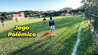 Palácio das Artes vs Vista Alegre - Deu POLÊMICA no amistoso (Vlog jogo sub 12)