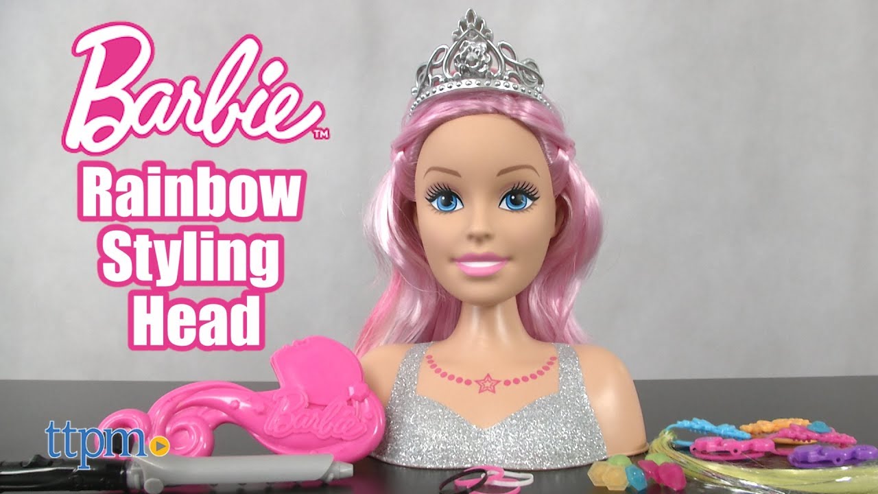 barbie styling head