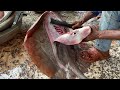 Stingray Fish Cutting Skills in Bangladesh|| Stingray Cutting Amazing Skills|| Fish Cutting Skills