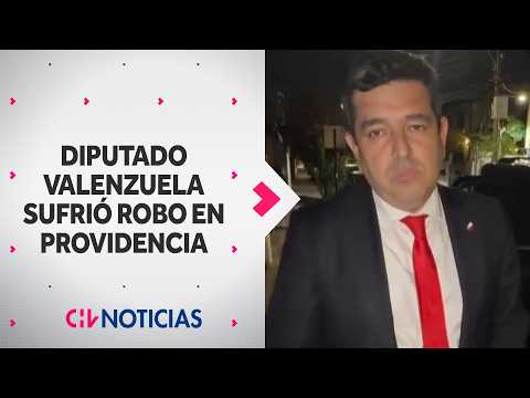 “NO NOS VAN A CALLAR”: Diputado Daniel Valenzuela fue víctima de un robo al interior de su auto
