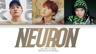 BTS j-hope 'NEURON (with 개코, 윤미래)' (방탄소년단 제이홉 뉴런 가사) (Color Coded Lyrics)