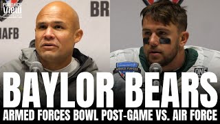 Dave Aranda Answers If Baylor Has Taken a Step Back After Armed Forces Bowl Loss vs. Air Force