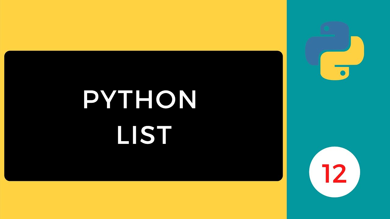 Python List | Python Programming Series - YouTube