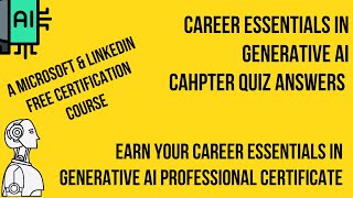 Career Essentials in Generative AI #microsoft #linkedin #generativeai #freecertificationcourses screenshot 4