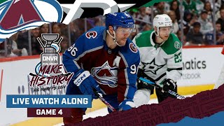 DNVR Avalanche Watch Along Colorado Avalanche vs Dallas Stars | Round 2 Game 4