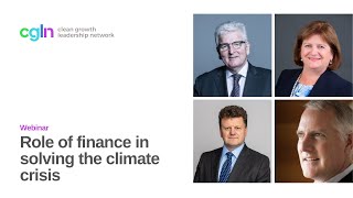 The role of finance in solving the climate crisis