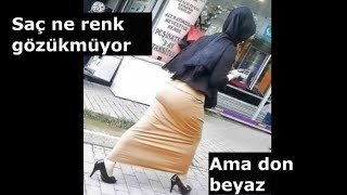 Saç Rengi Gözükmüyor Ama Don Beyaz Ne Dedi 28