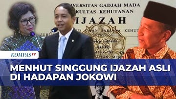 Ramai Isu Ijazah: UGM Sebut Jokowi Alumni Kebanggaan, Menhut Singgung Ijazah Asli