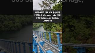 @ 초평호 미르309 출렁다리 영상