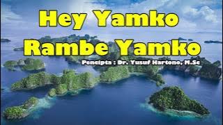 Yamko Rambe Yamko (Lirik, Vokal, Terjemahan)